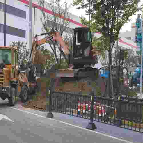 綠化種植土回填